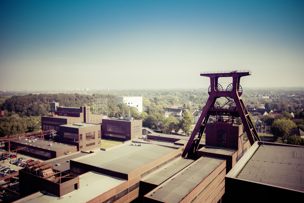 american factory rooftop