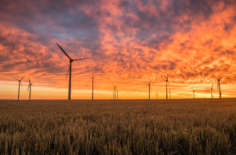 wind turbines